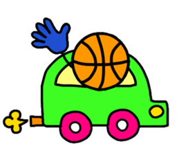 basketball2. sticker #12101621