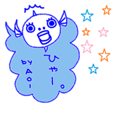 "AOI" only name sticker sticker #12101698