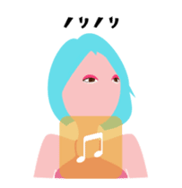 "Akari" EDM queen avatar sticker #12102280