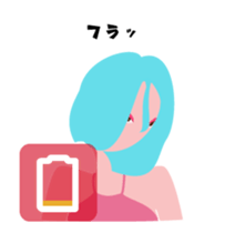 "Akari" EDM queen avatar sticker #12102284