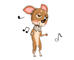 Bambi the Chihuahua sticker #12102569