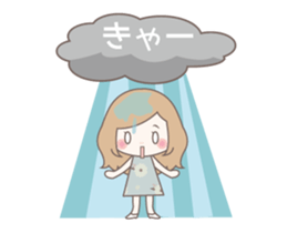 Yurufuwa girly midsummer animation sticker #12102772