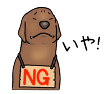 LOVE LABRADOR RETRIEVER sticker #12102980