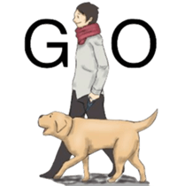 LOVE LABRADOR RETRIEVER sticker #12102989