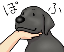 LOVE LABRADOR RETRIEVER sticker #12102993