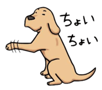 LOVE LABRADOR RETRIEVER sticker #12102996