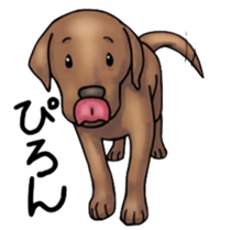 LOVE LABRADOR RETRIEVER sticker #12103004