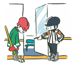 ice hockey sticker #12103513