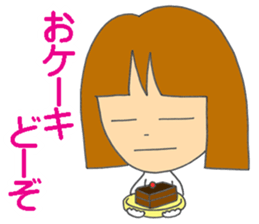 CAFE COLORE sticker #12103587