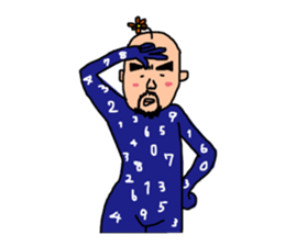 Make one flower bloom on the earth sticker #12103976