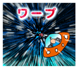 Make one flower bloom on the earth sticker #12103980