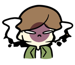 AMEOW THE GIRL sticker #12104086