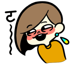 AMEOW THE GIRL sticker #12104088