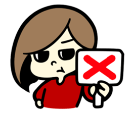 AMEOW THE GIRL sticker #12104098