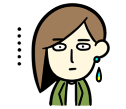 AMEOW THE GIRL sticker #12104101