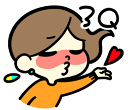 AMEOW THE GIRL sticker #12104102