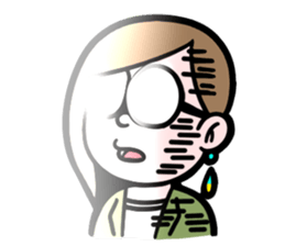 AMEOW THE GIRL sticker #12104108