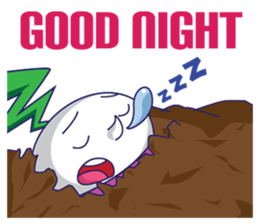 Mr.Turnip sticker #12104126