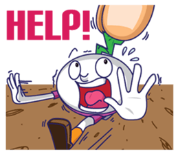 Mr.Turnip sticker #12104130