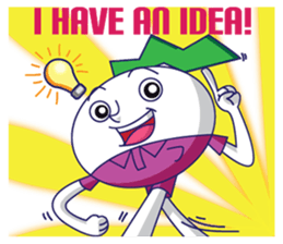 Mr.Turnip sticker #12104136