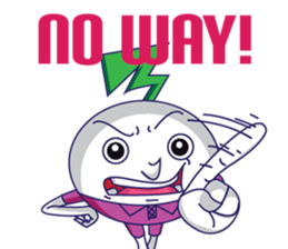 Mr.Turnip sticker #12104141