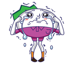 Mr.Turnip sticker #12104149