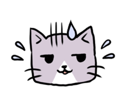 cat stickers cute sticker #12104291