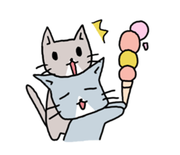 cat stickers cute sticker #12104299