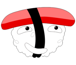 Sushi mann sticker #12104374