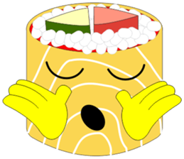Sushi mann sticker #12104379