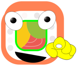 Sushi mann sticker #12104380