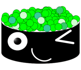 Sushi mann sticker #12104390