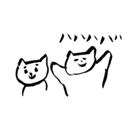 White Cats -Life goes on- sticker #12104723