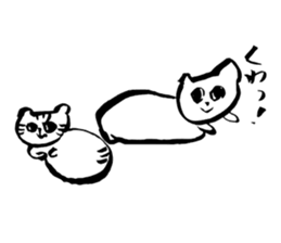 White Cats -Life goes on- sticker #12104739