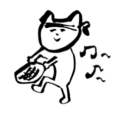 White Cats -Life goes on- sticker #12104740