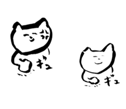 White Cats -Life goes on- sticker #12104752