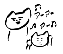 White Cats -Life goes on- sticker #12104753