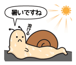 snails sticker sticker #12104792