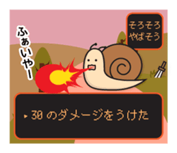 snails sticker sticker #12104796