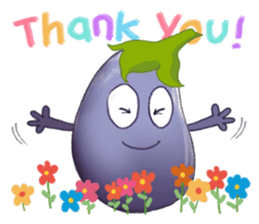 Miss eggplant with us sticker #12104882