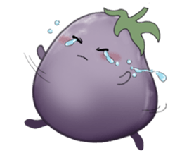 Miss eggplant with us sticker #12104904