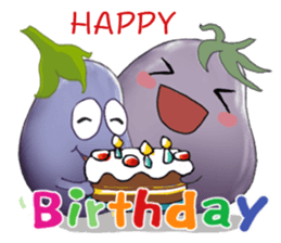 Miss eggplant with us sticker #12104914