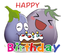 Miss eggplant with us sticker #12104914