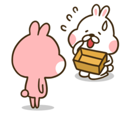 aki & halu sticker #12104946