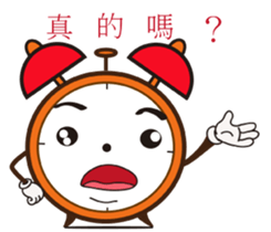 Cute Clock sticker #12104982