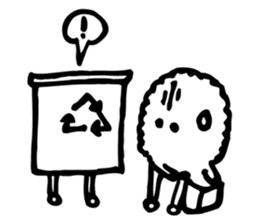 Recyclist Ball sticker #12105288