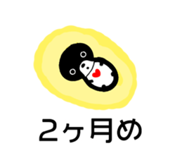 Chihuahua pregnant woman sticker #12105513