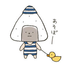 Onigiri Nori-kun 4 sticker #12105570