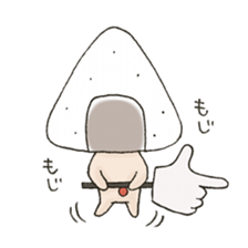 Onigiri Nori-kun 4 sticker #12105575