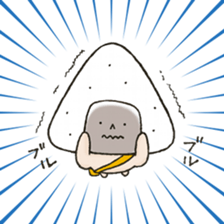 Onigiri Nori-kun 4 sticker #12105577